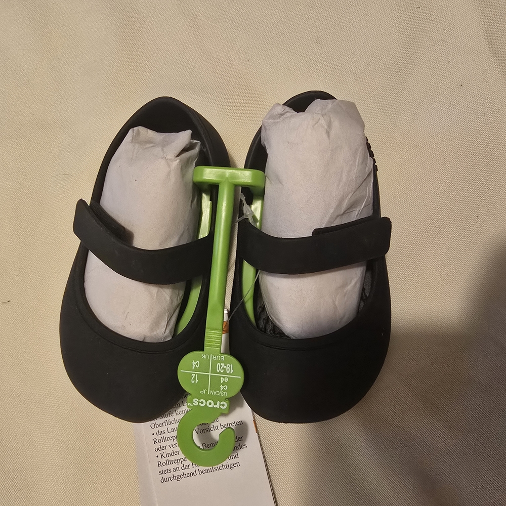 CROCS Baby Brooklyn Mary Jane Shoes